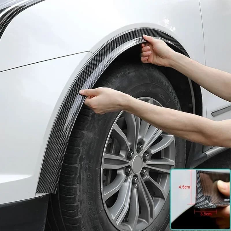 For Auto 2/3.5/4.5 cm \ * 1.5M Flares Paraphango Flares Extensors Wing Wheel Eyebrow Anti-collision Strip Paraphango Cover Lip Scratch Proo