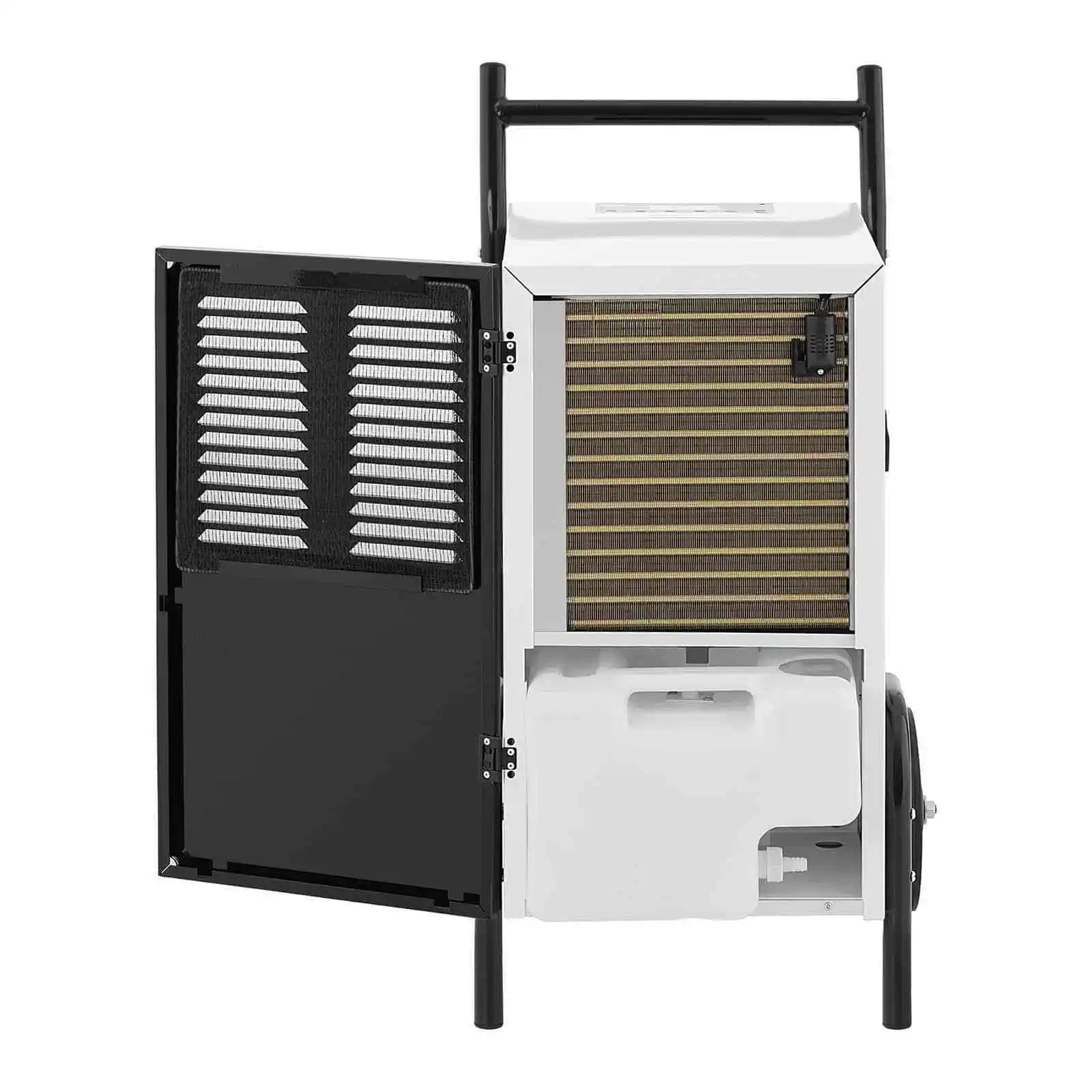 Deumidificatore portatile per deumidificatore commerciale da 70 litri al giorno con ruote