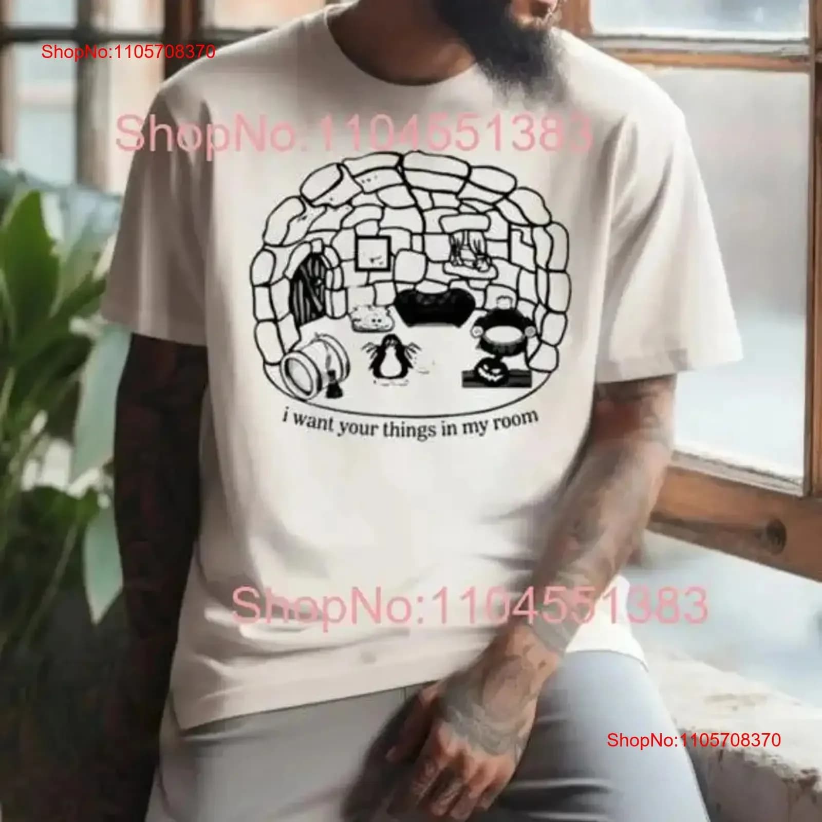 I Want Your Things In My Room 2024 T Shirt S 5XL For Her Him vintage Washed Stylish designer clothes Soft Casual graphic