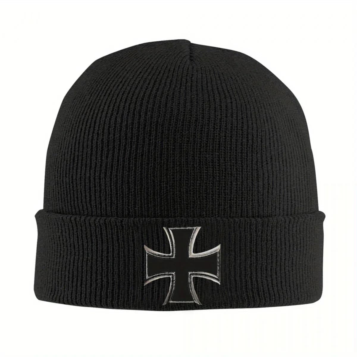 2026 New New German Iron Cross Germany Knitted Caps For Women Men Beanie Autumn Winter Hat Acrylic Warm Caps