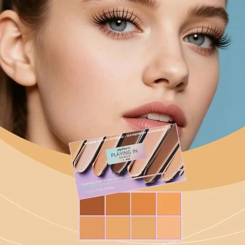 Correttore Lunga Durata Impermeabile Effetto Opaco Sfumato Leggero Liscio Trasparente Copertura Totale Trucco Viso Tendenza 2026
