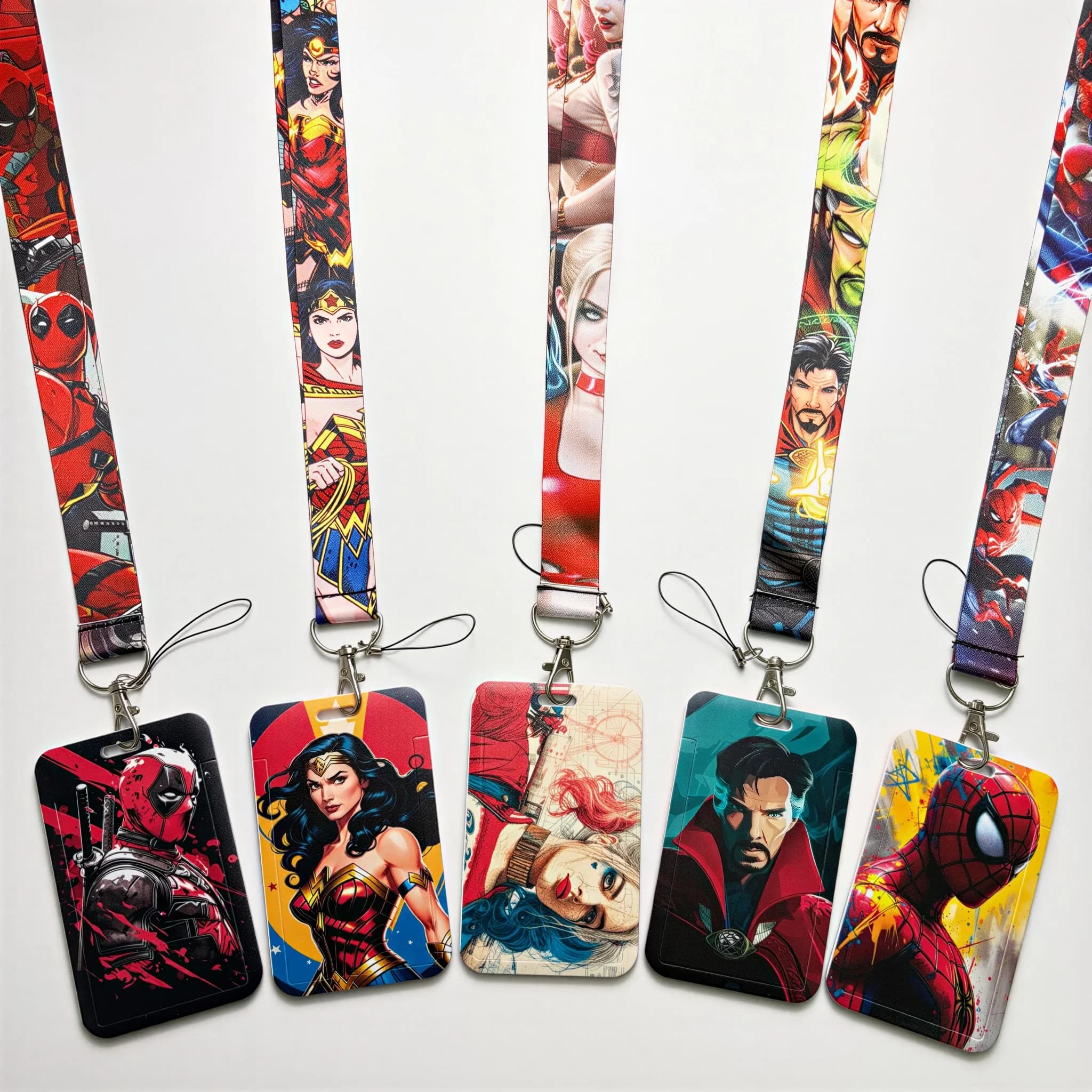 Cartoon Business Card Holder Cute Credit Card Holders Bank ID Holders Badge Child Bus Card Cover Case Wallets Student Supplies