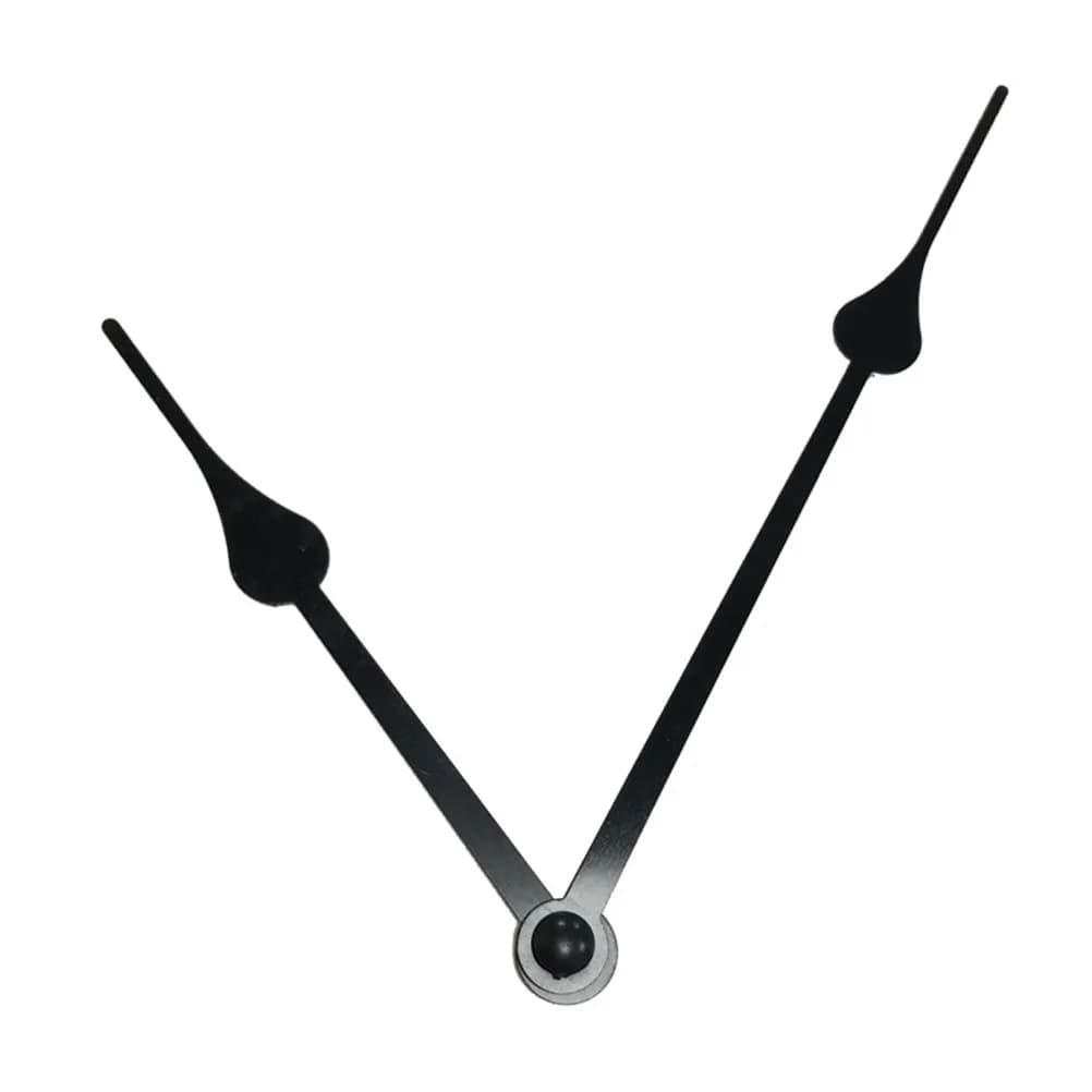 Movimento Silenzioso per Orologio al Quarzo, Nero, Fai-da-Te, Semplice ed Elegante, Parti di Ricambio Adatte per Orologi da Parete, da Scrivania, a Punto Croce e Orologi Domestici