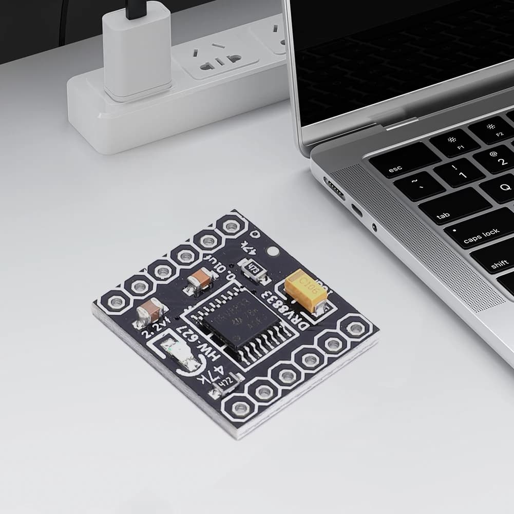 Driver motore passo-passo silenzioso DRV8833 Modulo di azionamento motore Buona dissipazione del calore Parti della stampante 3D a ponte H singolo 1.5A per Arduino