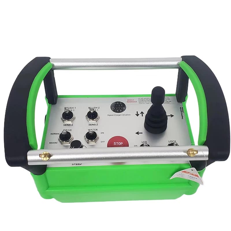 Telecomando radio wireless con motore robot a cinghia per pannello solare