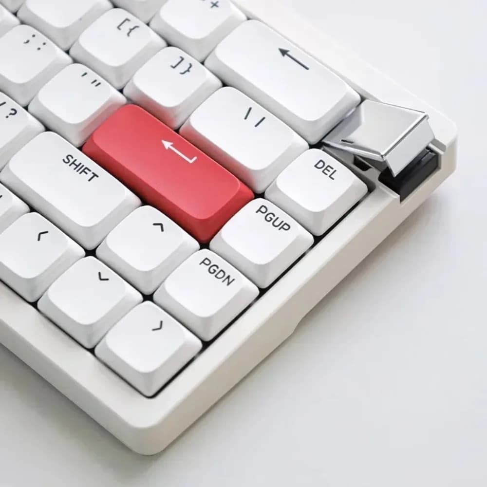 Keydous AJ68 Mechanical Keyboard Portable Gaming Accessories Tri-mode Wireless Custom Hot-Swap Low Profile Office Keyboards Gift