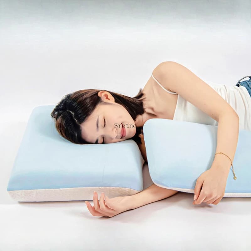 2025 Nuovo sonno profondo Memoria Cuscino in cotone Cuscini per massaggio al collo Cuscino per dormire laterale almohadas para dormir