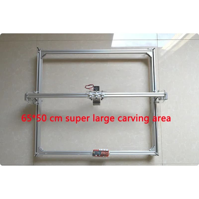 DIY Laser Engraving Machine 5.5W Laser Cutting Machine Laser Marking Machine 65*50 Cm Engraving Area CH
