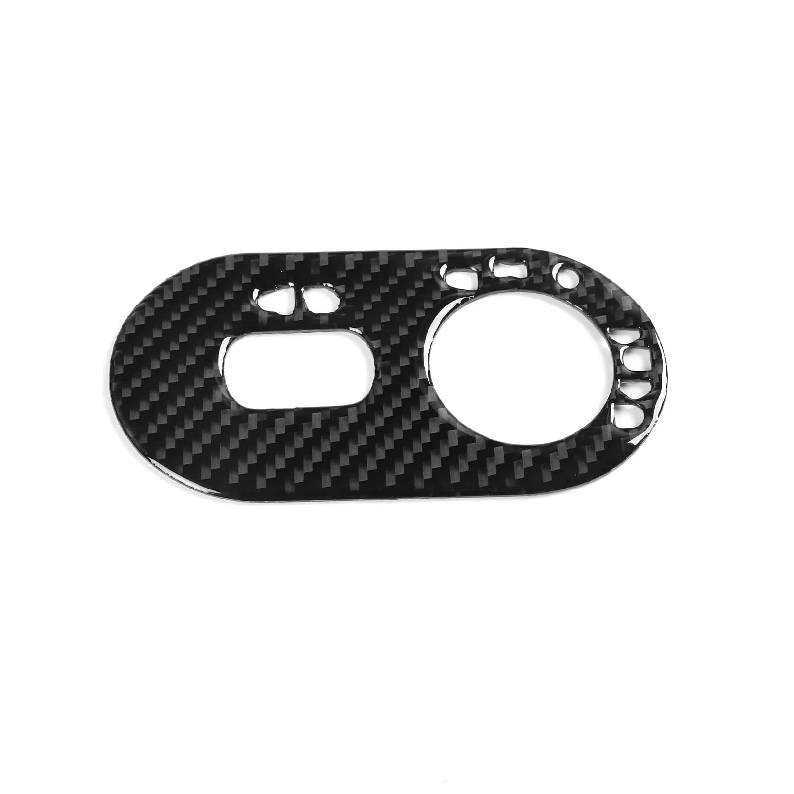 Per Seat Ibiza 2003-2008 Cordoba 2003-2010, Copertura in Vera Fibra di Carbonio per Interruttore Fari, Pannello Decorativo, Accessori Auto, Adesivo