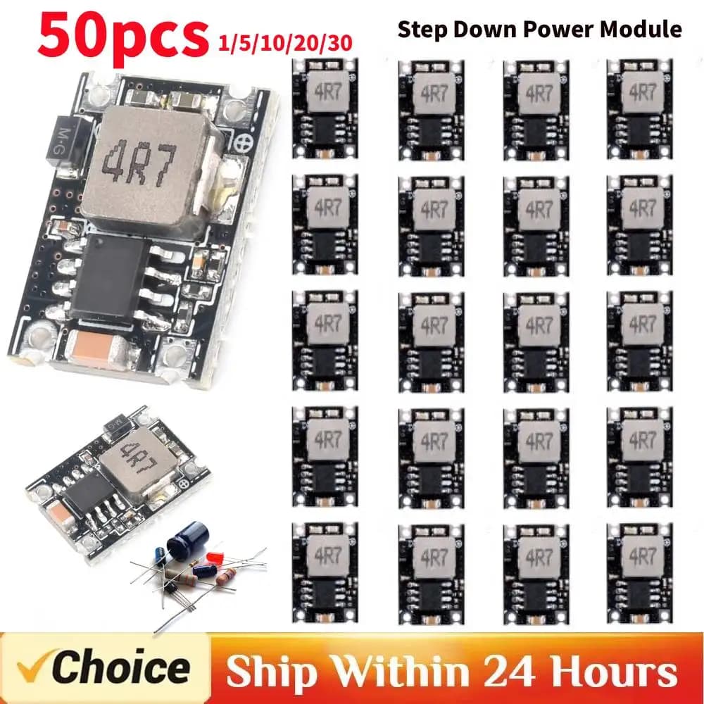 Driver di corrente costante regolabile DC-DC Buck Converter da 5 V-30 V a 3,3 V 5 V 9 V 12 V 3A per la ricarica della batteria del motociclo dell'automobile