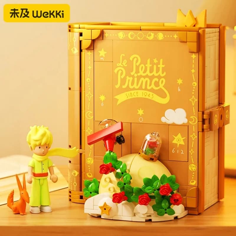 Wekki Piccolo Principe Fiaba Building Blocks Libro 3D Assemblaggio Giocattoli Per Bambini Puzzle Creativo Modello di Giunzione Regalo Squisito