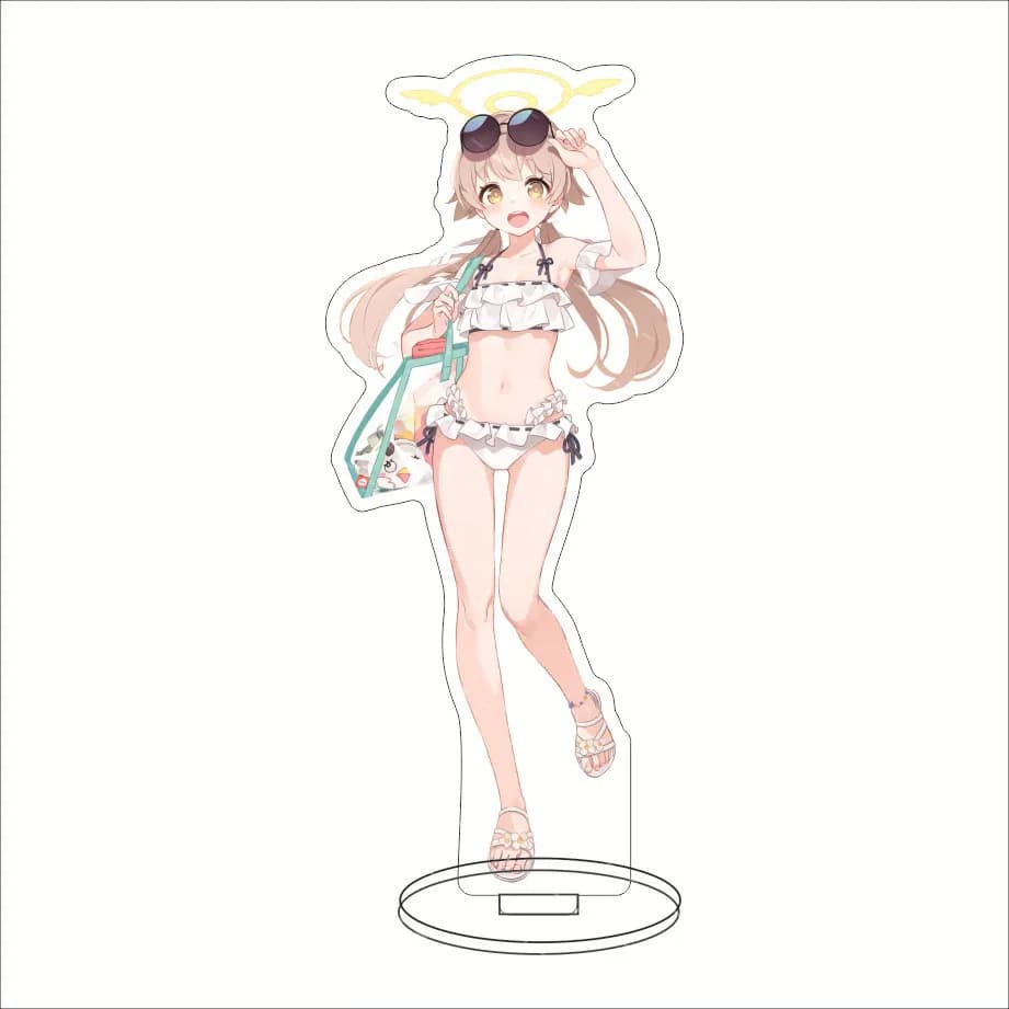 Anime Figura Blu Archivio Acrilico Stand Modello Misono Mika Shirasu Azusa Yutori Natsu Modello Cosplay Piastra Portachiavi Decorazione da scrivania