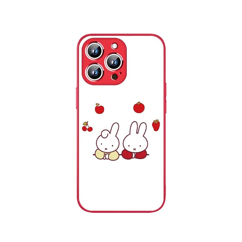 Miffy Card Case Is Suitable for The Iphone 17 Phone Case Iphone 16 Pro Max with A Lanyard and A Three-Dimensional Cute Design