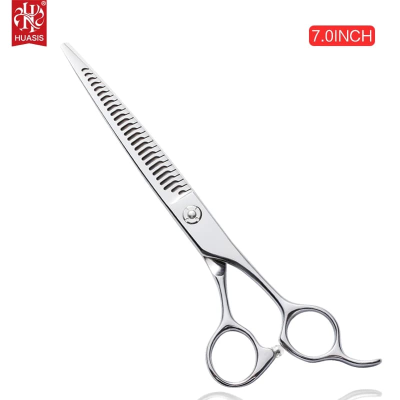 HUASIS DQ82 Professional 440C New Style Blender Scissors for Professional Groomer 7inch Ultra-Sharp & Durable for Grooming