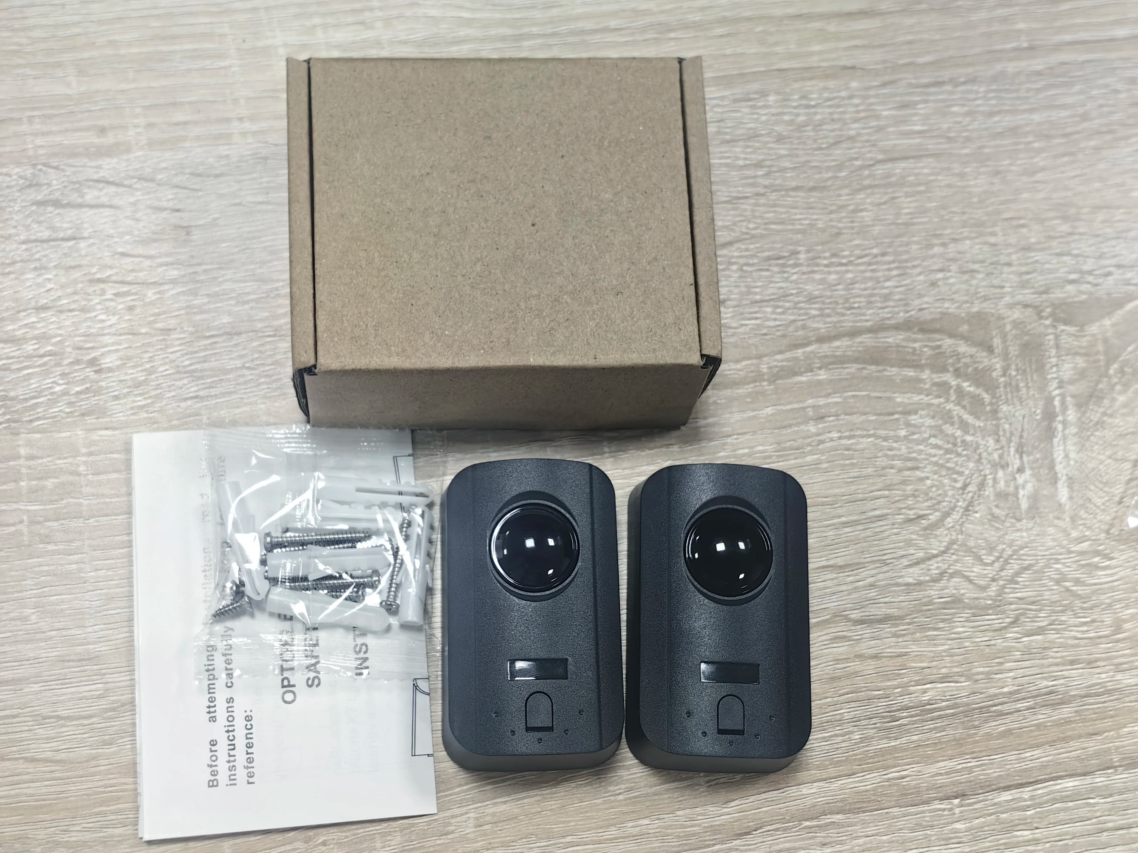 Sensore rilevatore a infrarossi sicuro per cancello barriera automatizzato/altalena/correvole/cancello del garage/fotocellule a infrarossi di sicurezza per porta