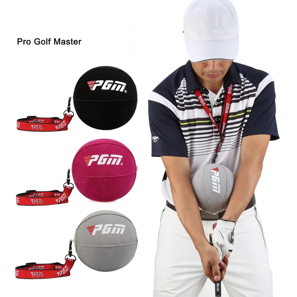 1Pc Smart Golf Balls Training Aids Adjustable Lanyards Posture Correction Swing Coaching Aids Inflatable Balls
