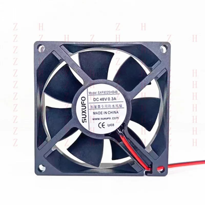 XXZ PER 1/pezzo Nuovo SUXUFO SXF8025HB48 48V 8CM Umidificatore IP68 Ventola di raffreddamento