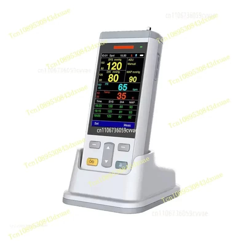 Portable Pulse Oximeter for Heart Rate and Saturation with Veterinary and Medical with Memory