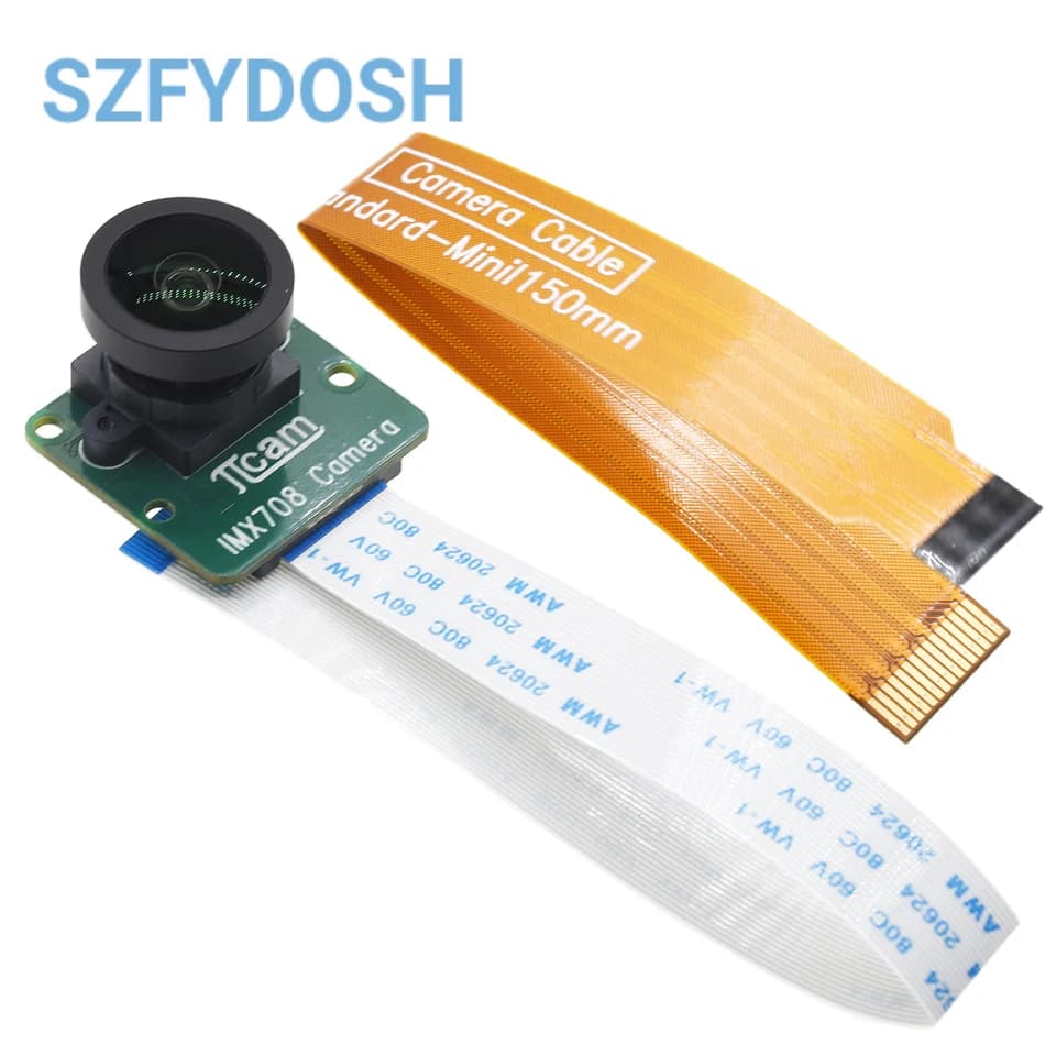 Fotocamera 12MP IMX708 per Raspberry Pi 5 4B 3B+ Zero 2W, HDR 152 ° Modulo obiettivo grandangolare M12 FF, sostituisce il modulo fotocamera Raspberry Pi 3