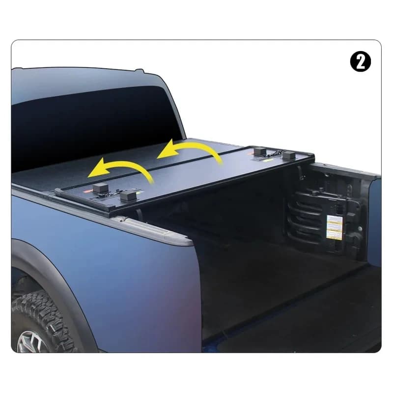 Copertura per cassone pick-up, copertura tonneau tri-fold per L200 2015+