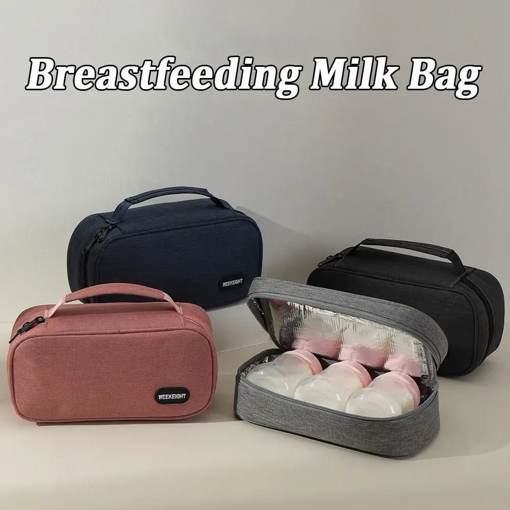Outdoor Portable Breastfeeding Milk Bag Fresh Preservation Waterproof Insulin Cooling Bag Durable Insulation Bag
