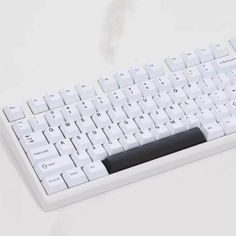 Swagkeys Bow Two-tone PBT ABS Cherry Profile Covers Custom Handmade Original Covers for Mechanical Keyboard Gift