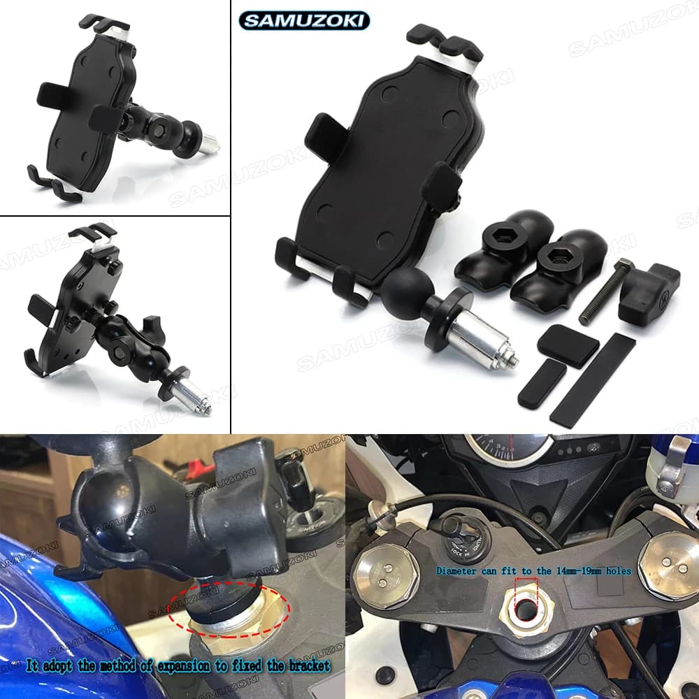 Supporto Del Telefono di Navigazione Per HONDA F5 CBR650F VFR1200 BMW S1000RR HP4 2010 14 15 Moto Telaio Staffa di Supporto Del Basamento di Montaggio