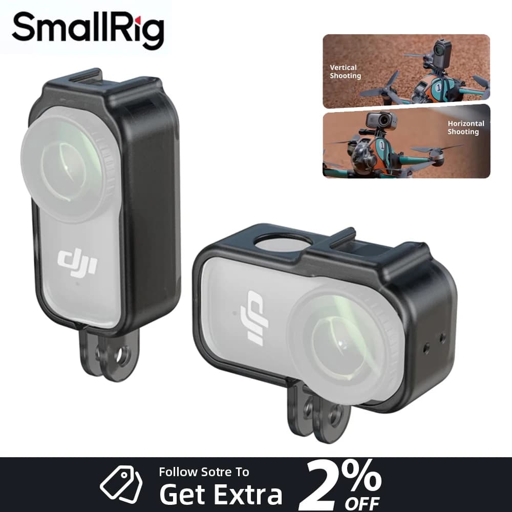 SmallRig 5757 Nano Action Camera Cage Vertical cage kit for DJI Osmo Nano Action camera kit