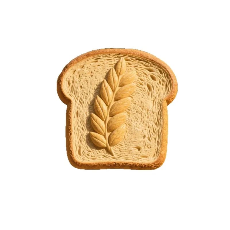 Simulation big bread, European bag door decoration, baguette croissant food model bakery clock in wall decoration