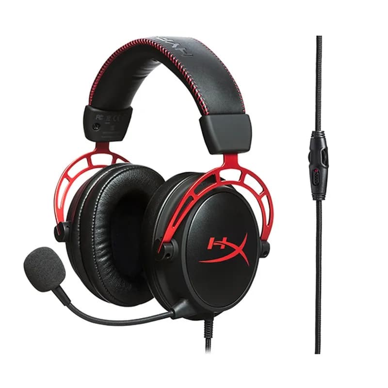Cuffie da gioco professionali cablate HyperX Cloud Alpha per e-sport