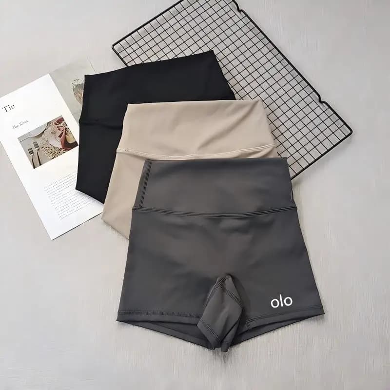 2026 Comfortable Naked Yoga Shorts with High Waist, Anti Light Out leggings, Running Speed Dry High Elasticity Trippants