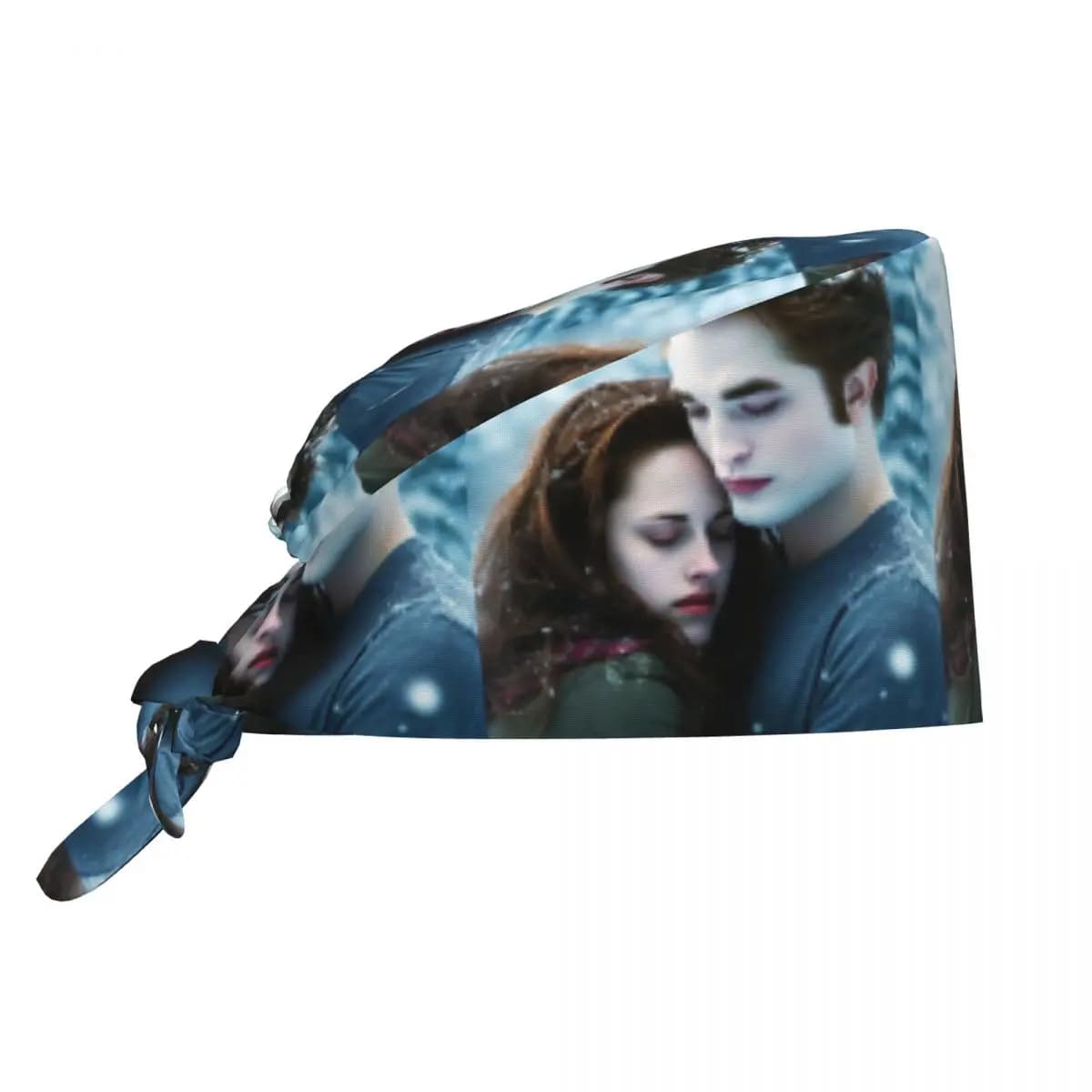 The Twilight Saga Edward Cullen Scrub Hat Doctor Working Surgical Cap Men Women Adjustable Nursing Caps for Dentist