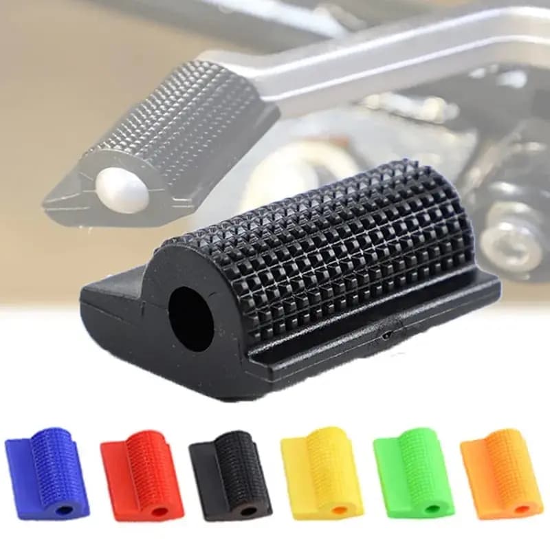 Pedale leva cambio universale per moto, copertura in gomma, antiscivolo, accessori in gel per punta, per Honda Kawasaki Yamaha
