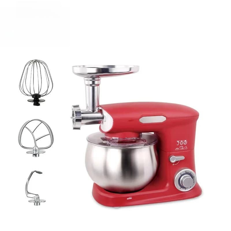 Hot Sale 7L Multifunction Stainless Steel Kitchen Blender Food Processor Stand Mixer Electric Power Source Mixing Bowl Included