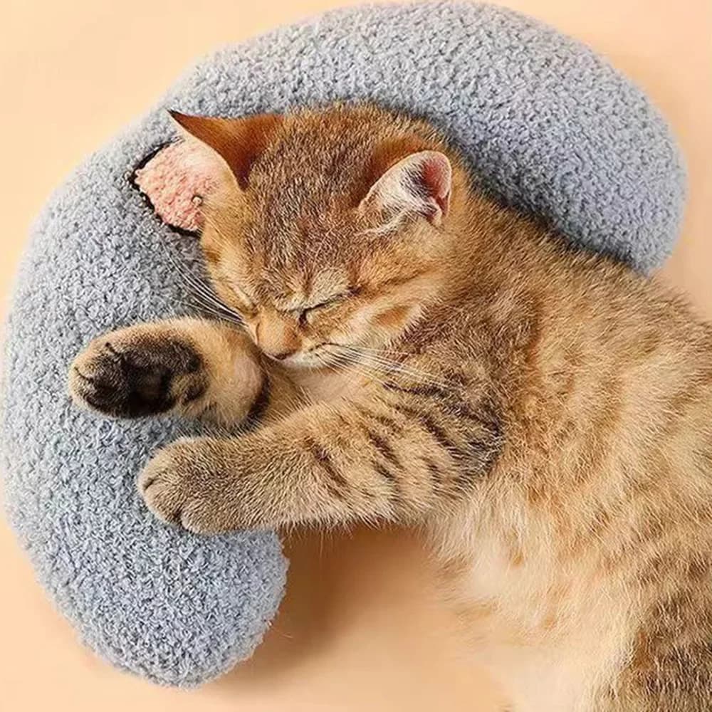 Easy To Clean Comfortable And Soft Pet Lovers Convenient And Portable Cotton Cat Dog Sleeping Pillow