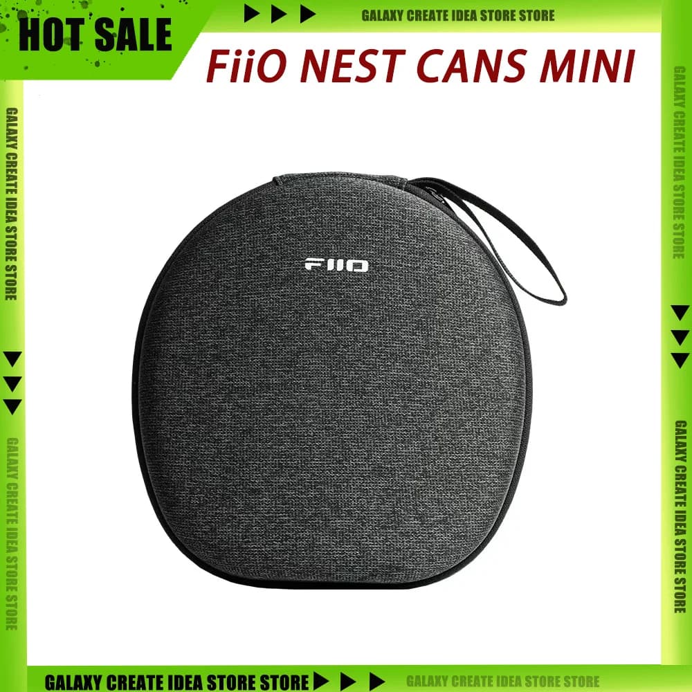 FiiO NEST CANS MINI Borsa protettiva piccola per cuffie per EH11/EH13/JN3/WIND/anytime Borsa portaoggetti per auricolari Bluetooth Regali per il gaming
