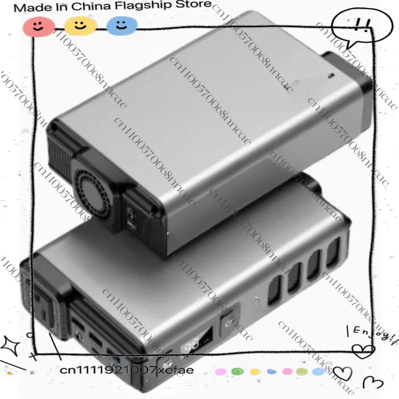 Stazione di Alimentazione Portatile 150W, Generatore da Esterno 32000mAh con Prese AC e Porte USB, Power Bank Portatile per Laptop e Telefono