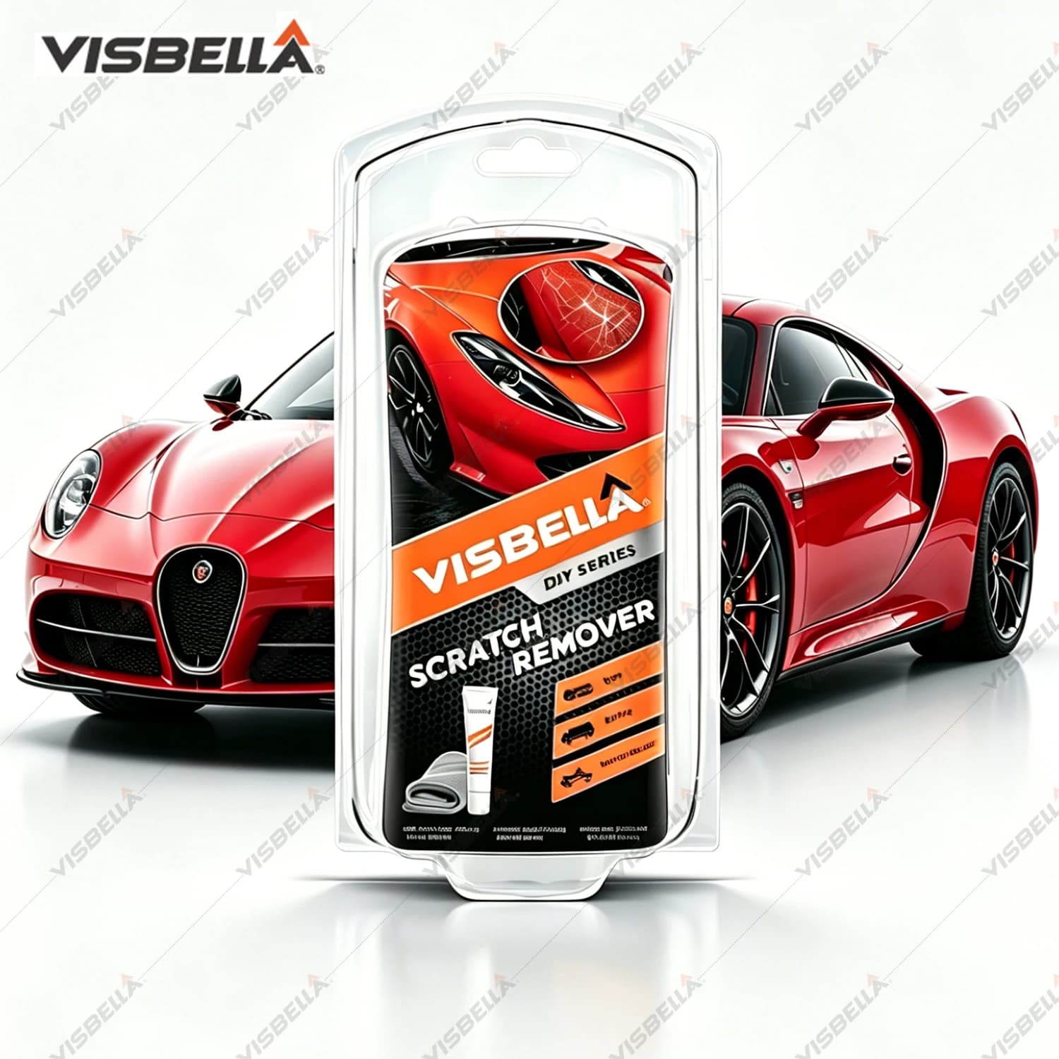 Kit di riparazione per rimuovere i graffi dall'auto, pasta lucidante per metallo, cera per carrozzeria, paraurti, pneumatici, vernice, dettagli auto, restauro della vernice