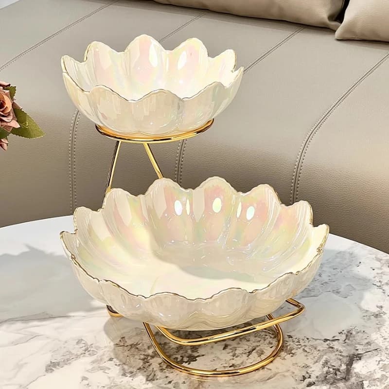 Fruit plate household living room coffee table fruit snack dried fruit