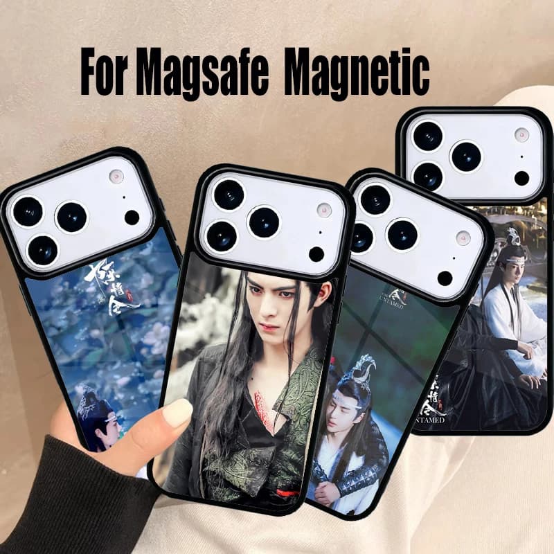 Cover per iPhone The Untamed con poster, compatibile con Magsafe Wireless Magnetic, per iPhone 17 Air 16e 15 14 13 12 11 Pro Max Plus