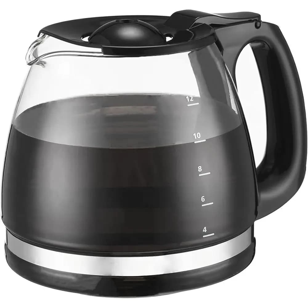 12-Cup Coffee Pot Replacement Carafe Compatible with Select Coffee Maker Models