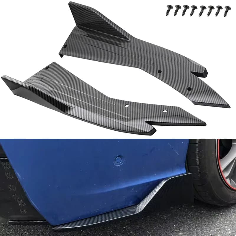 Rear Bumper Lip Diffuser Splitter Canard Protector Front Spoiler Body Kit For Dodge Challenger Charger SXT SRT Dart 2000-2024