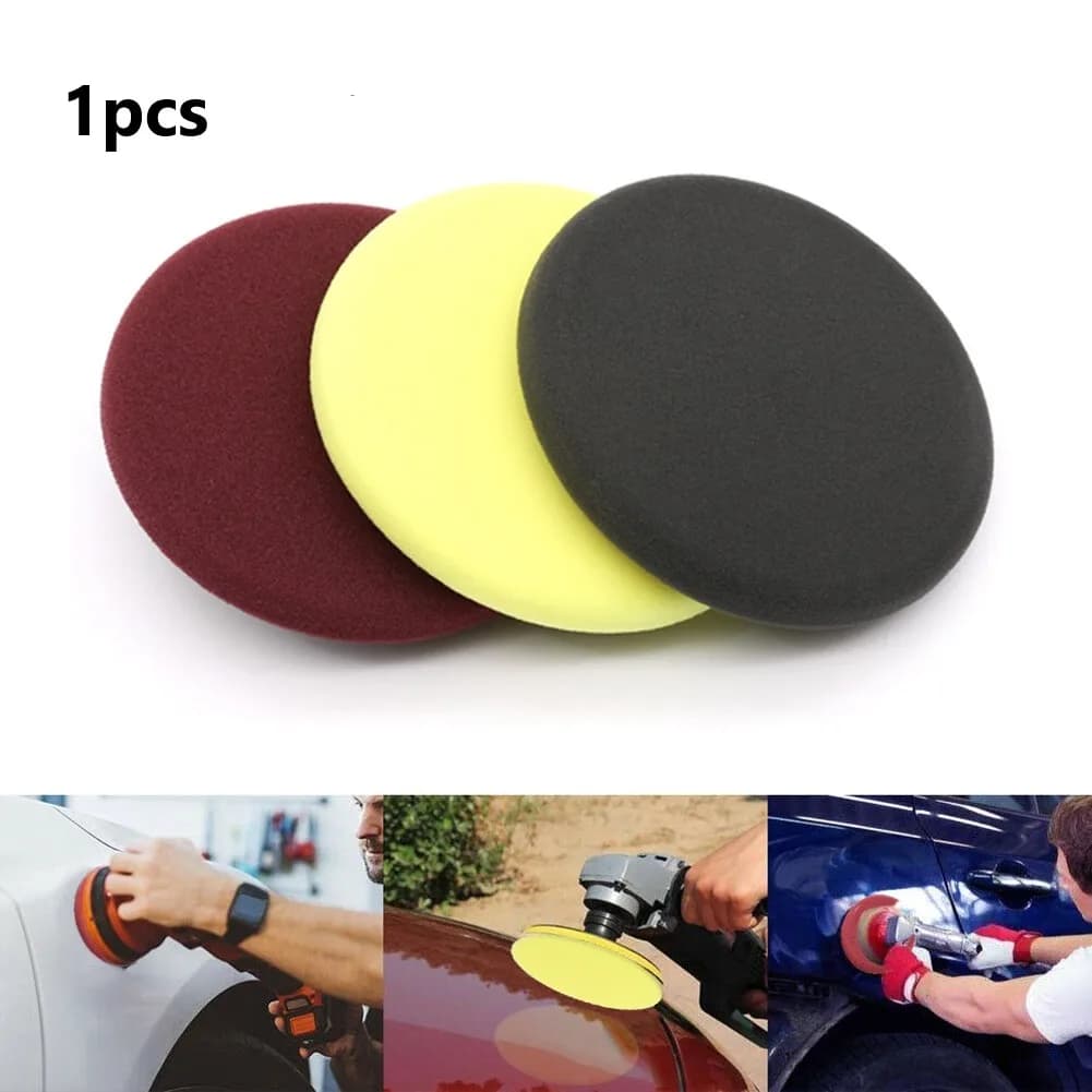 Black Cut And Buff Car Waxing Medium Disc High Roughness Medium Roughness Medium Scratches Shallow Scratches Buffing Pads