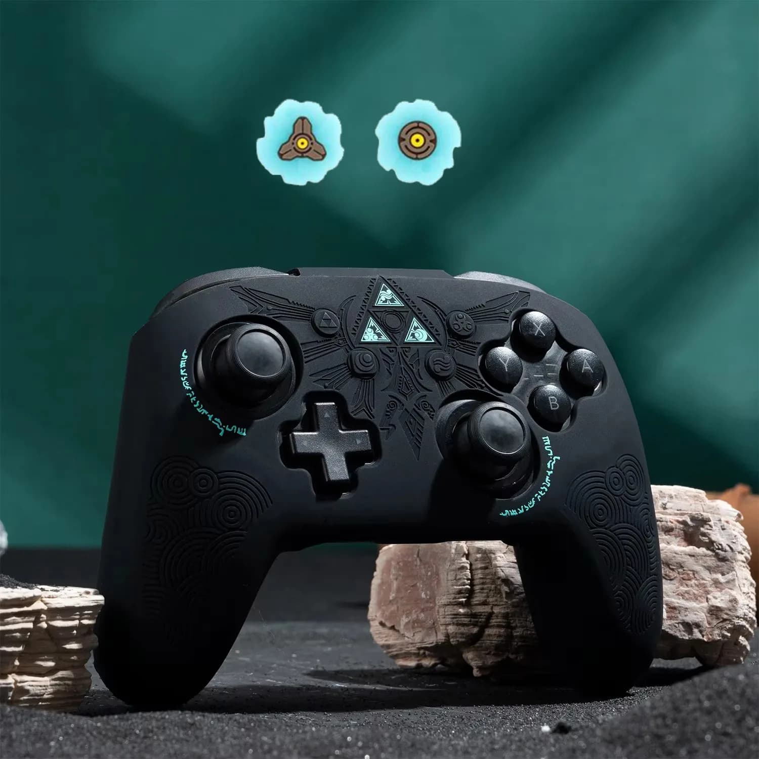 Gioco caldo Silicone Soft Shell Gamepad Adesivo Protezione della pelle per Nintendo Switch Pro Custodia per controller Thumb Stick Grip Cap Cover
