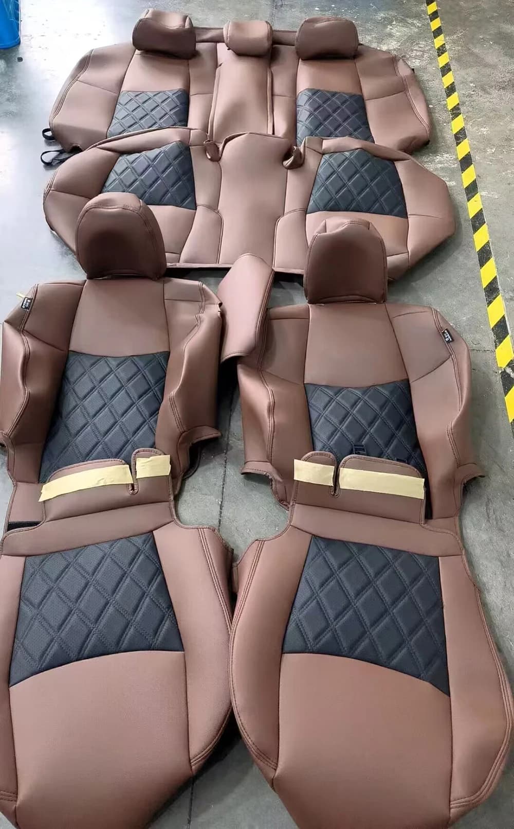 Personalizza Accessori per auto Coprisedili Top in pelle per Infiniti QX80 QX60 QX50 Q51 G37x G35X FX35 5-6-7-8 Sedile