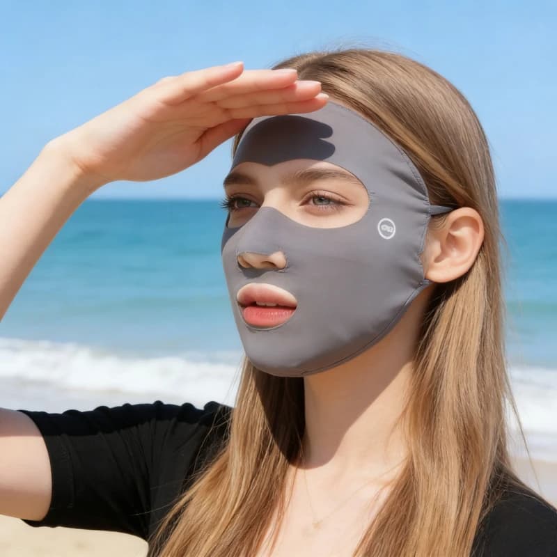 Extended licenses Designers also selected these stocks Solar Mask for Women, Breathable and UV Resistant for Open Race