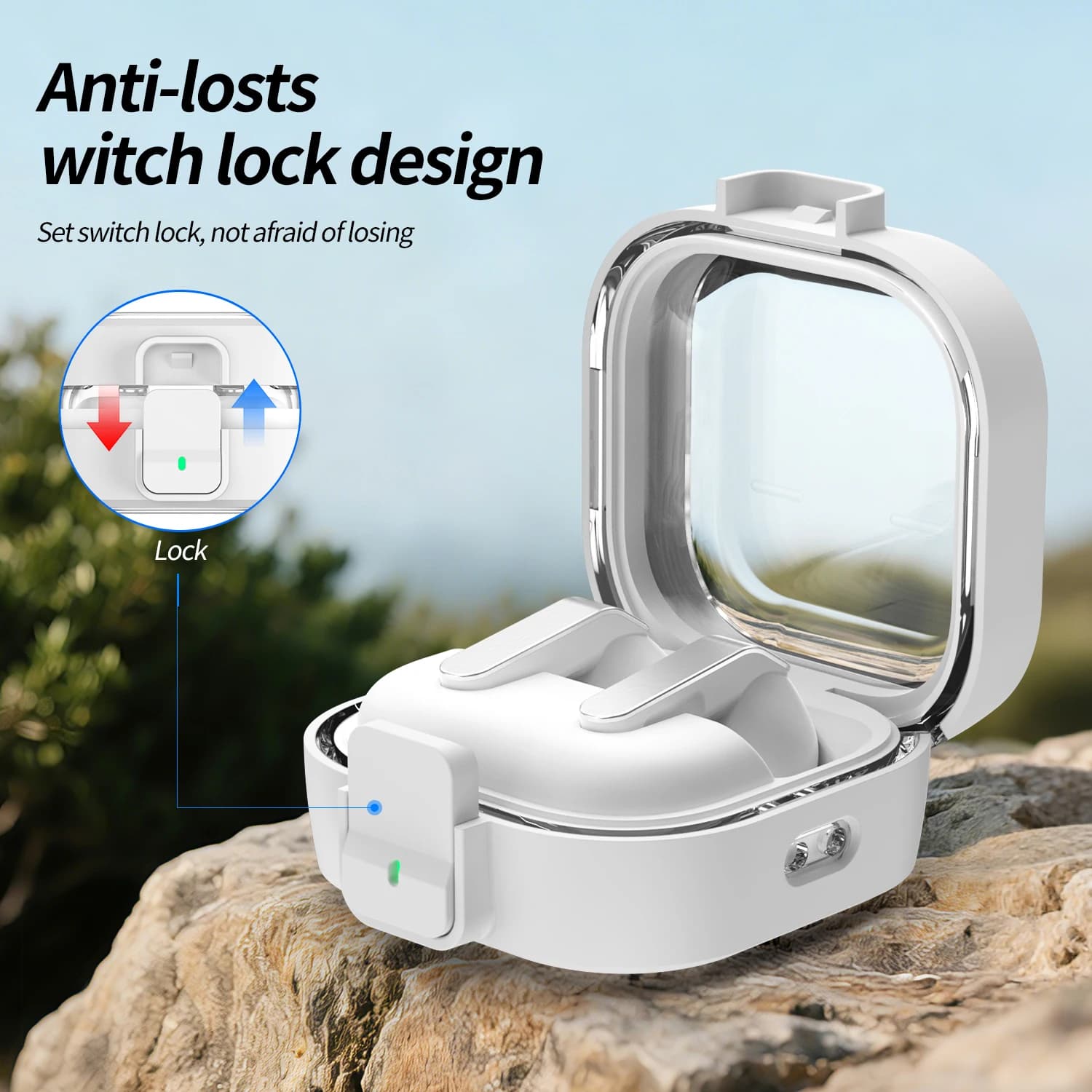 Custodia protettiva antiurto per auricolari wireless Samsung Buds4/buds4Pro