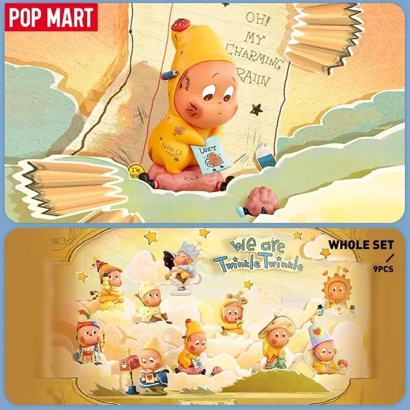 POPMART We Are Twinkle Twinkle Series Blind Box Guess Bag Mystery Box Toys Doll Cute Anime Figure Desktop Ornaments Gift