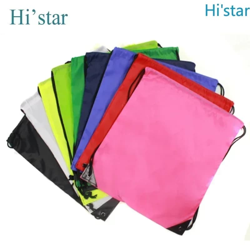 Zaino con coulisse da 10 pezzi per scarpe Zaino Borse a tracolla Borsa da palestra Muti Colore PRIVATO Personalizza il logo personalizzato