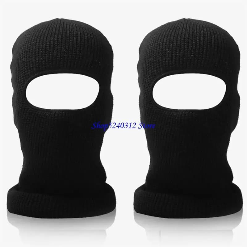 634C Knitted winter cap Hot helmet with hood, unisex biker helmet
